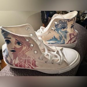 Limited Edition Disney Frozen 2 Chuck Taylor Converse x All Star high top shoes